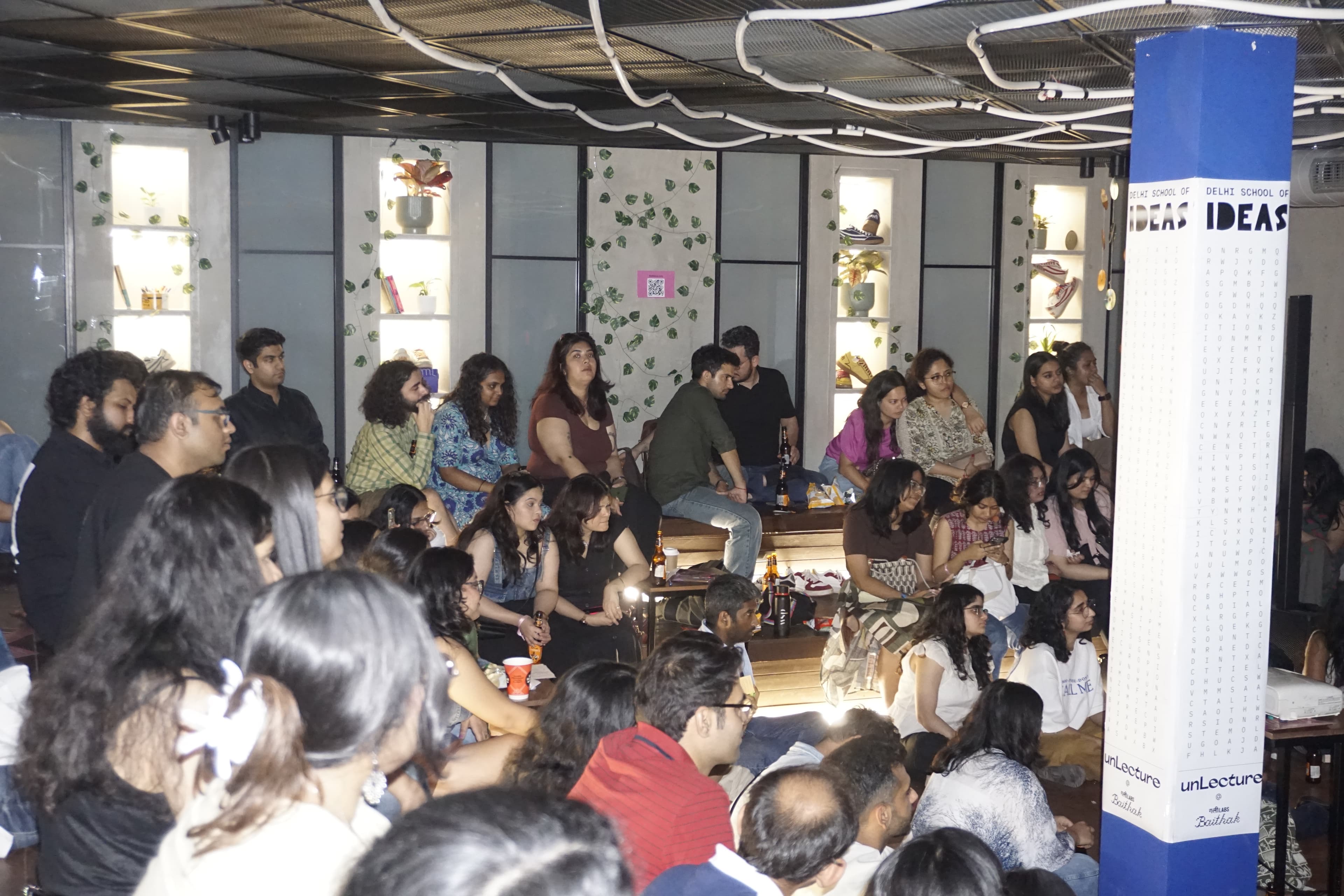 Community gathering at an unLecture community event